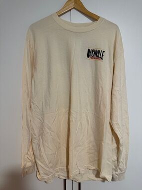 Comfort Colors Nashville Long Sleeve Tee - Cream